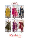 Resham Vol 3 By Ossm Viscos Roman Silk Kurti With Bottom Dupatta